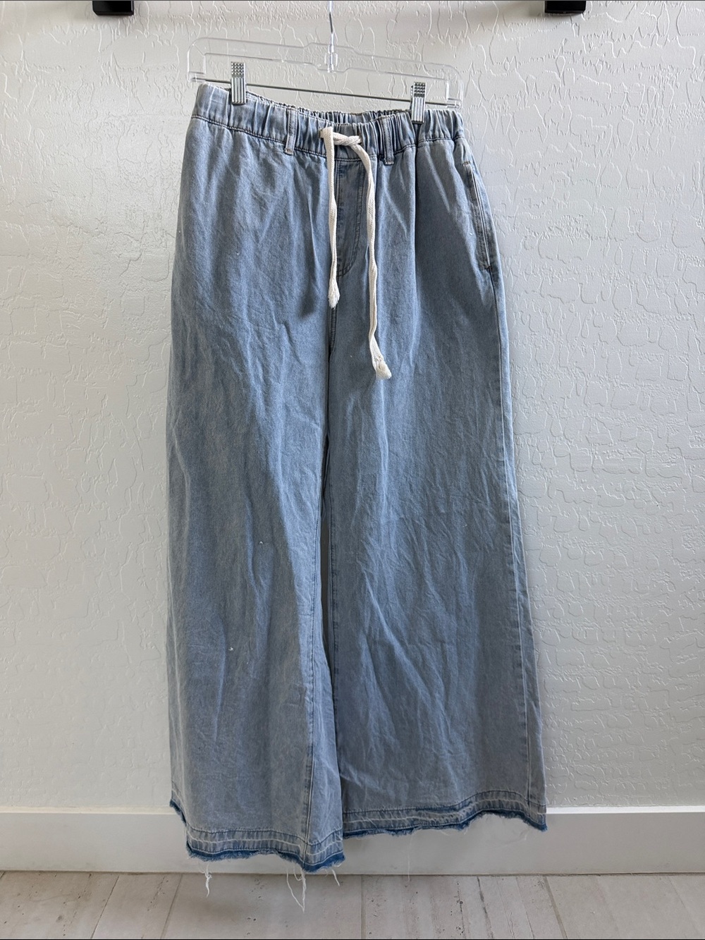 Light Wash Ultra wide Denim jeans
